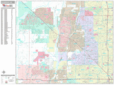 Glendale Digital Map Premium Style