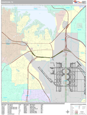 Grapevine Digital Map Premium Style