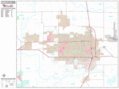 Greeley Digital Map Premium Style