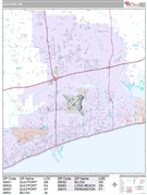 Gulfport Digital Map Premium Style