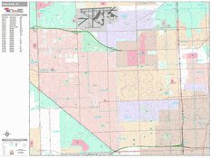 Hialeah Digital Map Premium Style