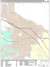 Indio Digital Map Premium Style