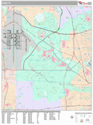 Irving Digital Map Premium Style