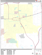 Jackson Digital Map Premium Style