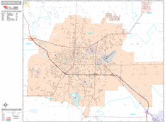 Jonesboro Digital Map Premium Style