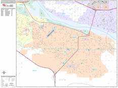Kennewick Digital Map Premium Style