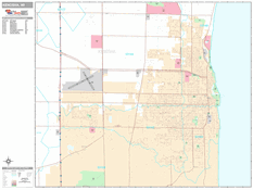 Kenosha Digital Map Premium Style