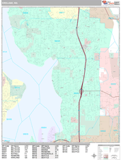 Kirkland Digital Map Premium Style