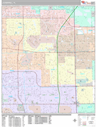 Lauderhill Digital Map Premium Style