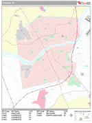 Lawrence Digital Map Premium Style