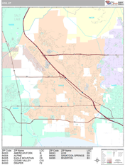 Lehi Digital Map Premium Style