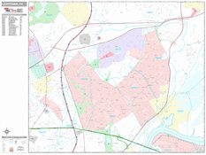 Levittown Digital Map Premium Style