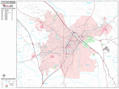 Macon Digital Map Premium Style