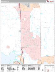 Marysville Digital Map Premium Style