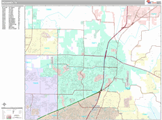 McKinney Digital Map Premium Style
