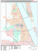 Melbourne Digital Map Premium Style