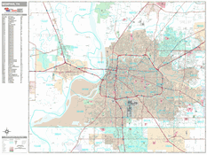 Memphis Digital Map Premium Style