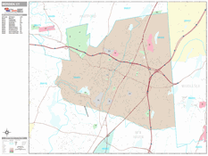 Meriden Digital Map Premium Style