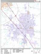 Murfreesboro Digital Map Premium Style