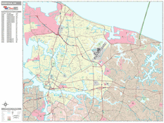 Norfolk Digital Map Premium Style