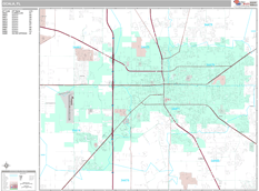 Ocala Digital Map Premium Style