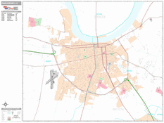 Owensboro Digital Map Premium Style