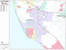 Oxnard Digital Map Premium Style