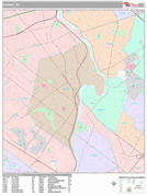 Passaic Digital Map Premium Style