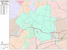 Paterson Digital Map Premium Style