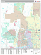 Peoria Digital Map Premium Style