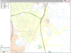 Pflugerville Digital Map Premium Style