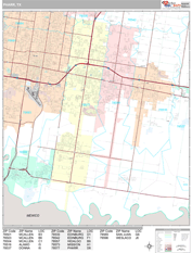 Pharr Digital Map Premium Style
