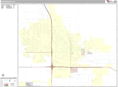 Porterville Digital Map Premium Style