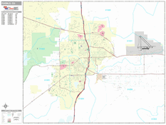 Pueblo Digital Map Premium Style