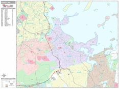 Quincy Digital Map Premium Style