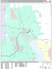 Redmond Digital Map Premium Style