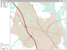 Rockville Digital Map Premium Style