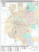 Sacramento Digital Map Premium Style