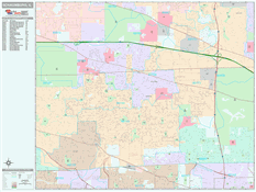 Schaumburg Digital Map Premium Style