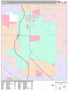 Skokie Digital Map Premium Style