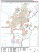 Springfield Digital Map Premium Style