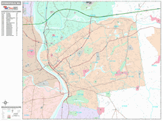 Springfield Digital Map Premium Style