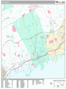 Stamford Digital Map Premium Style