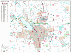 Syracuse Digital Map Premium Style