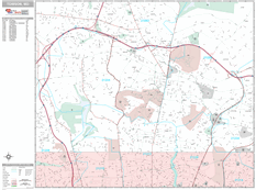 Towson Digital Map Premium Style