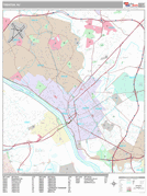 Trenton Digital Map Premium Style