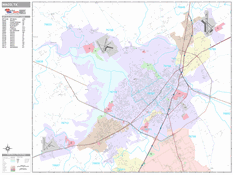 Waco Digital Map Premium Style
