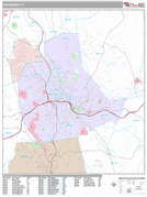 Waterbury Digital Map Premium Style