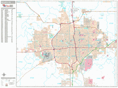 Wichita Digital Map Premium Style