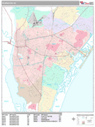 Wilmington Digital Map Premium Style